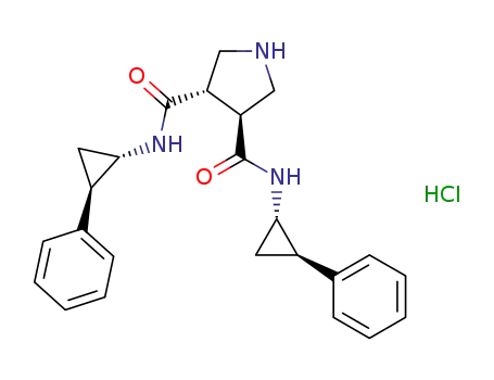 (3S,4S)-N3,N4-bis(((1S,2R)-2-phenylcyclopropyl)carbamoyl)pyrrolidine-3,4-dicarboxamide hydrochloride