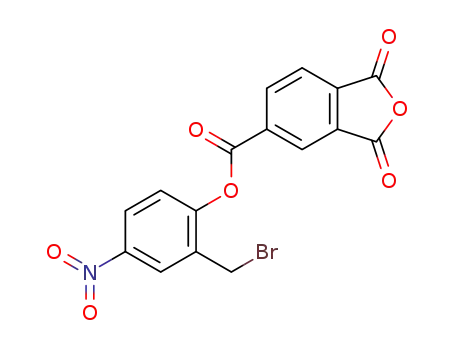 1,3-dioxo-1,2-dihydro-2-benzofuran-5-carboxylic acid 2-bromomethyl-4-nitrophenyl ester