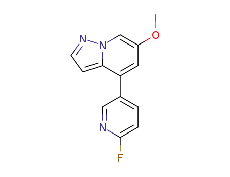 4-(6-fluoropyridin-3-yl)-6-methoxypyrazolo[1,5-a]pyridine