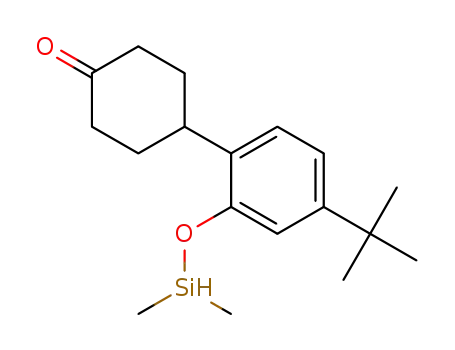 4-(4-t-butyldimethylsilyloxyphenyl)cyclohexanone