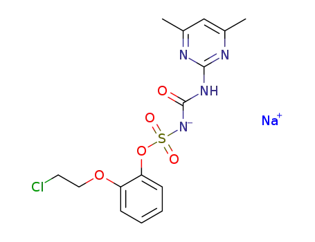 sodium ((2-(2-chloroethoxy)phenoxy)sulfonyl)((4,6-dimethylpyrimidin-2-yl) carbamoyl)amide