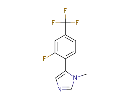 5-(2-fluoro-4-(trifluoromethyl)phenyl)-1-methyl-1H-imidazole