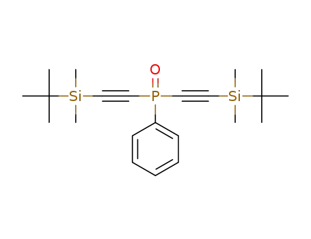 bis(2-(tert-butyldimethylsilyl)-1-ethynyl)(phenyl)phosphine oxide