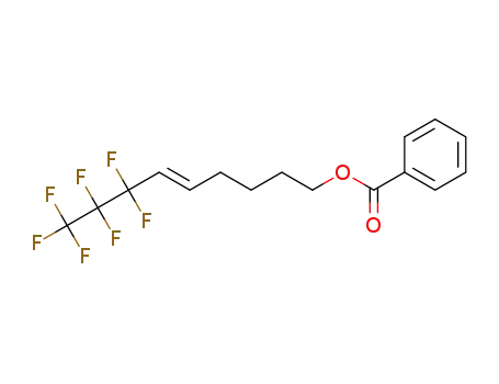 (E)-7,7,8,8,9,9,9-heptafluoronon-5-en-1-yl benzoate
