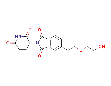 2-(2,6-dioxo-3-piperidyl)-5-[2-(2-hydroxyethoxy)ethyl]isoindoline-1,3-dione