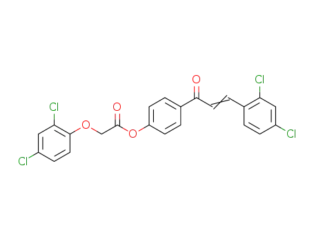 4'-(2,4-dichlorophenoxyacetoxy)-2,4-dichlorochalcone