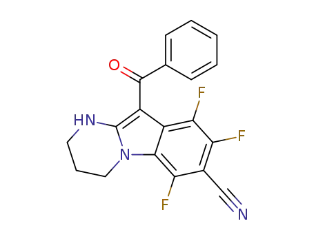 10-benzoyl-7-cyano-6,8,9-trifluoro-1,2,3,4-tetrahydropyrimido[1,2-a]indole