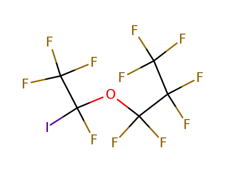 Heptafluoro-1-(1,2,2,2-tetrafluoro-1-iodoethoxy)propane