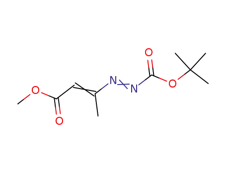 Molecular Structure of 95239-02-4 (Diazenecarboxylic acid, (3-methoxy-1-methyl-3-oxo-1-propenyl)-,
1,1-dimethylethyl ester)