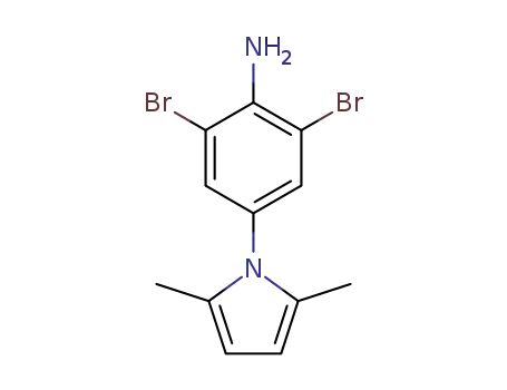 2,6-dibromo-4-(2,5-dimethyl-1H-pyrrol-1-yl)aniline