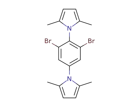 1,1'-(2,6-dibromo-1,4-phenylene)bis(2,5-dimethyl-1H-pyrrole)