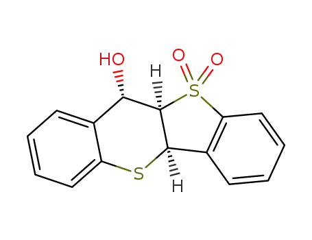(5aR,10aR,11S)-11-hydroxy-5a,10a-dihydro-11H-benzo[4,5]thieno[3,2-b]thiochromene 10,10-dioxide