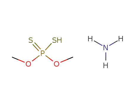 Phosphorodithioic acid, O,O-dimethyl ester, ammonium salt