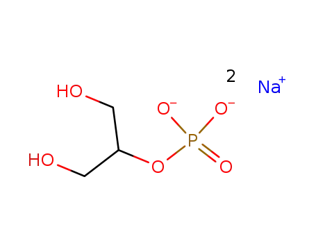 Molecular Structure of 819-83-0 (Disodium beta-glycerophosphate pentahydrate)