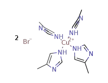 dibromidotetrakis(4-methylimidazole)copper(II)