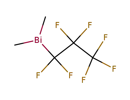 Dimethyl-heptafluorpropyl-wismut