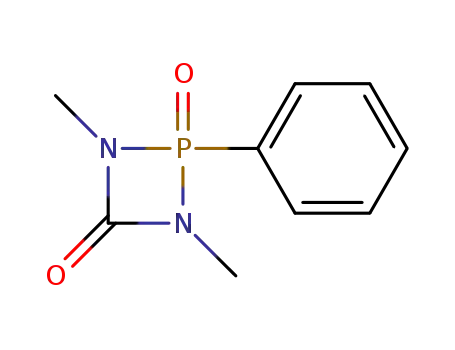 1,3 Dimethyl-2-phenyl-1,3,2-diazaphosphetidin-4-on-2-oxid