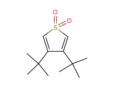3,4-di-tert-butyl-thiophene 1,1-dioxide