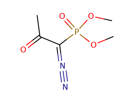 Phosphonic acid,P-(1-diazo-2-oxopropyl)-, dimethyl ester