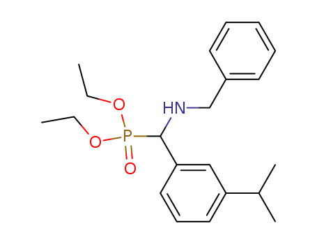 [Benzylamino-(3-isopropyl-phenyl)-methyl]-phosphonic acid diethyl ester