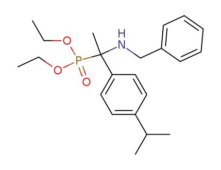 [1-Benzylamino-1-(4-isopropyl-phenyl)-ethyl]-phosphonic acid diethyl ester