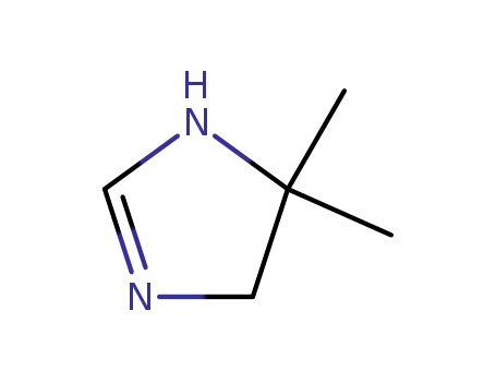Molecular Structure of 2305-59-1 (4 4-DIMETHYL-2-IMIDAZOLINE  97)