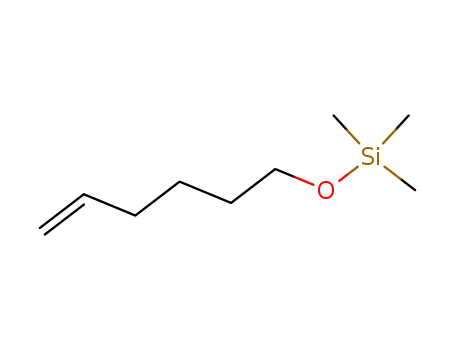 Molecular Structure of 71138-63-1 (Silane, (5-hexenyloxy)trimethyl-)