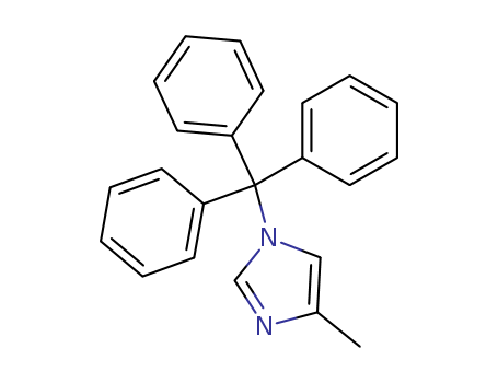 1-Triphenylmethyl-4-methylimidazole