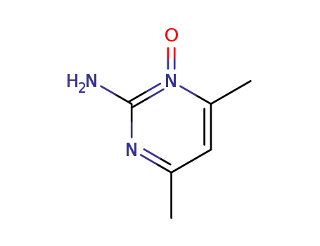 2-Pyrimidinamine, 4,6-dimethyl-, 1-oxide (9CI)