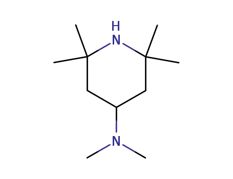 Molecular Structure of 32327-90-5 (4-DIMETHYLAMINO-2,2,6,6-TETRAMETHYLPIPERIDINE)