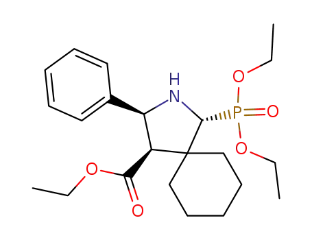 (1R,3S,4R)-1-(Diethoxy-phosphoryl)-3-phenyl-2-aza-spiro[4.5]decane-4-carboxylic acid ethyl ester
