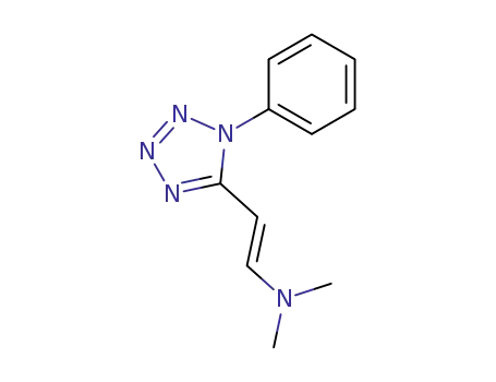 (E)-5-(2-Dimethylamino-vinyl)-1-phenyl-1H-tetrazol
