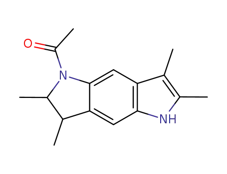 1-(2,3,6,7-Tetramethyl-3,5-dihydro-2H-pyrrolo[2,3-f]indol-1-yl)-ethanone