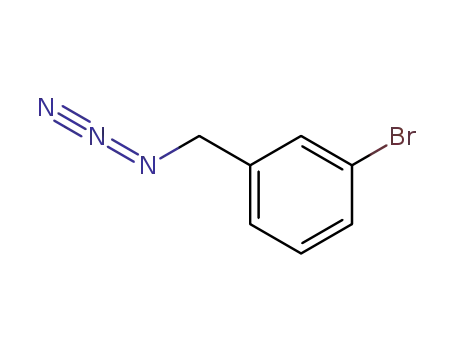 Molecular Structure of 126799-86-8 (Benzene, 1-(azidomethyl)-3-bromo-)