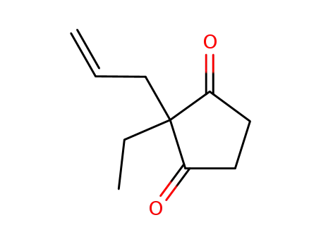 2-ethyl-2-(prop-2-enyl)cyclopentane-1,3-dione