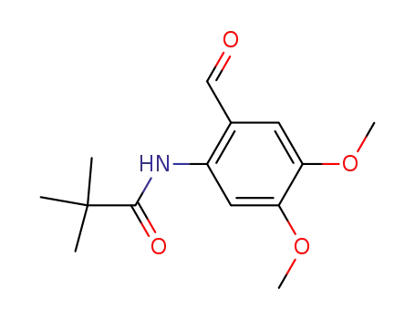 2-(2,2-dimethylpropionylamino)-4,5-dimethoxybenzaldehyde