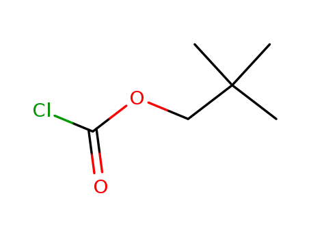 Molecular Structure of 20412-38-8 (2,2-DIMETHYLPROPYL CHLOROFORMATE)