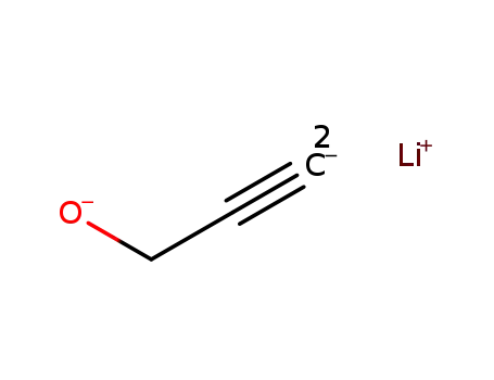 Molecular Structure of 50965-89-4 (2-Propyn-1-ol, lithium salt)