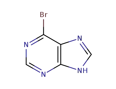 Molecular Structure of 767-69-1 (6-Bromopurine)