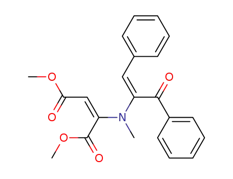 (E)-2-[((E)-1-Benzoyl-2-phenyl-vinyl)-methyl-amino]-but-2-enedioic acid dimethyl ester