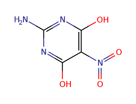 4(3H)-Pyrimidinone,2-amino-6-hydroxy-5-nitro-(80466-56-4)