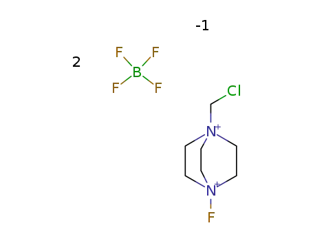 4-(chloromethyl)-1-fluoro-1,4-diazabicyclo[2.2.2]octane-1,4-diium; [tris(λ2-fluoranidyl)-λ1-boranetriiumyl]-λ2-fluoranide