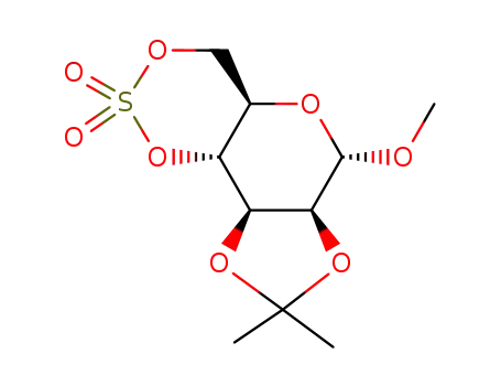 methyl 2,3-O-isopropylidene-α-D-mannopyranoside-4,6-cyclic sulfate