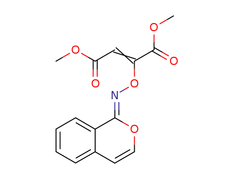 dimethyl (2H-<1>benzopyran-2-ylidenaminoxy)butenedioate