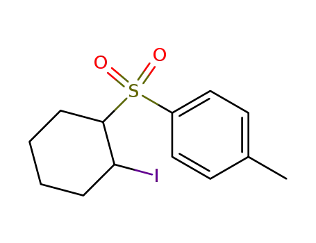 Benzene, 1-[(2-iodocyclohexyl)sulfonyl]-4-methyl-