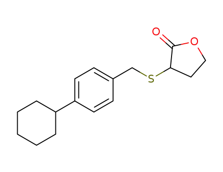 3-(4-Cyclohexyl-benzylsulfanyl)-dihydro-furan-2-one