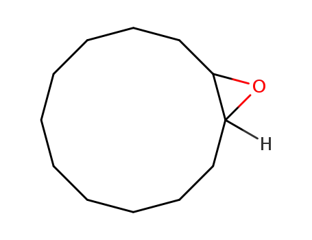 Molecular Structure of 286-99-7 (1,2-Epoxycyclododecane)