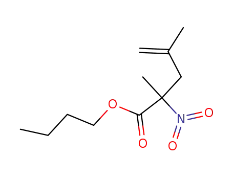 butyl 2,4-dimethyl-2-nitro-4-pentenoate