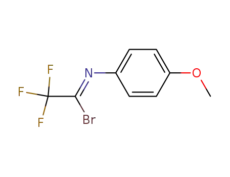 N-(p-Anisyl)-2,2,2-trifluoroacetimidoyl bromide