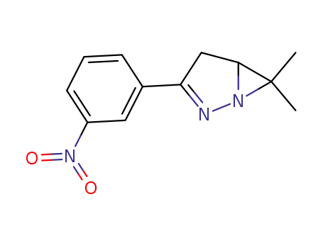 3-(m-nitrophenyl)-6,6-dimethyl-1,2-diazabicyclo<3.1.0>hex-2-ene